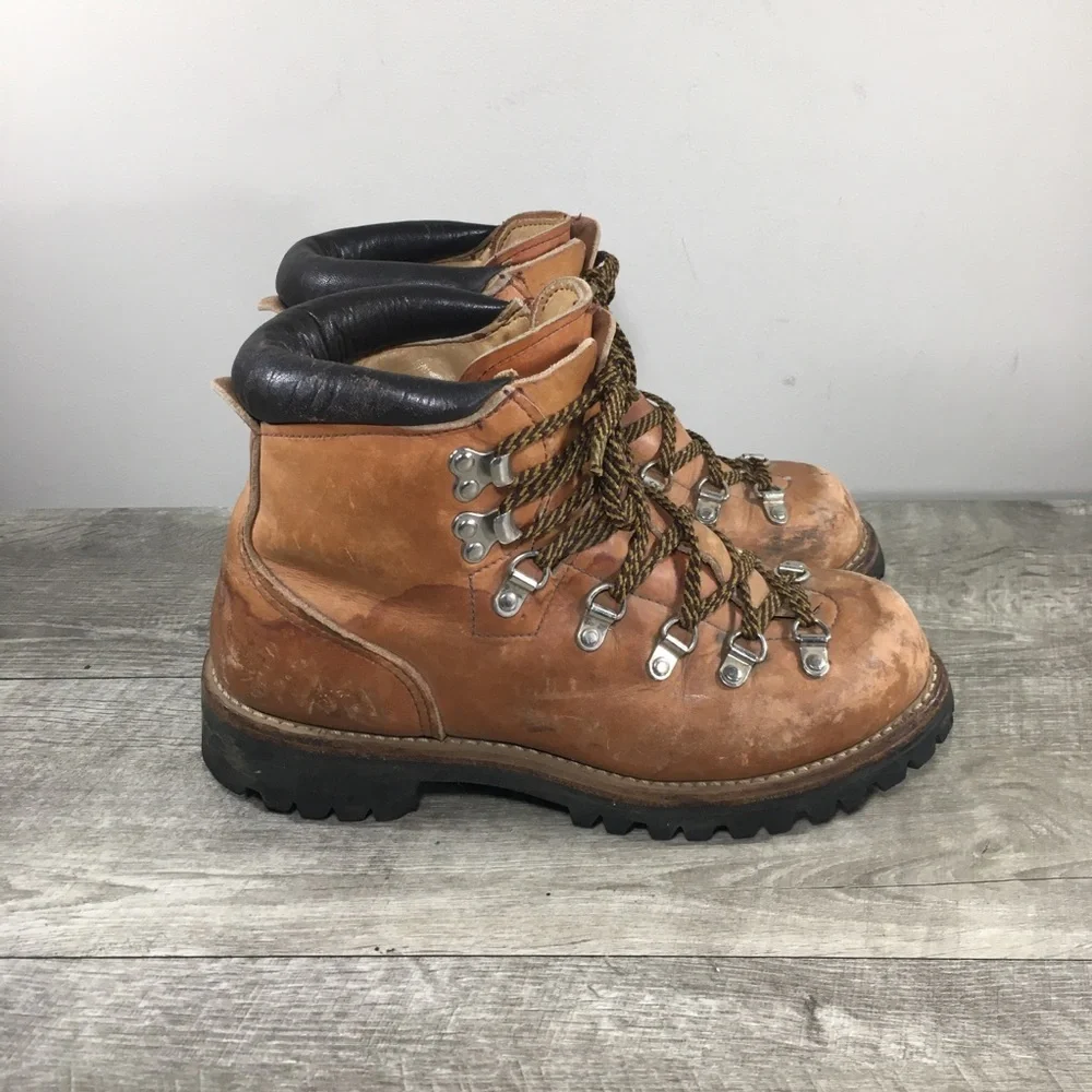 Women's Red Wing Irish Setter Hiking Hiker Backpacking Leather Boots Size 8.5